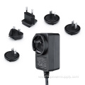 12V2A interchangeable plug Power adapter with etl fcc